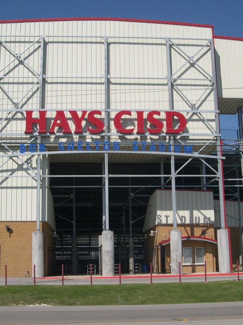 Jack C. Hays High School Stadium - Bartlett Cocke Jack C. Hays High School Stadium - Bartlett Cocke