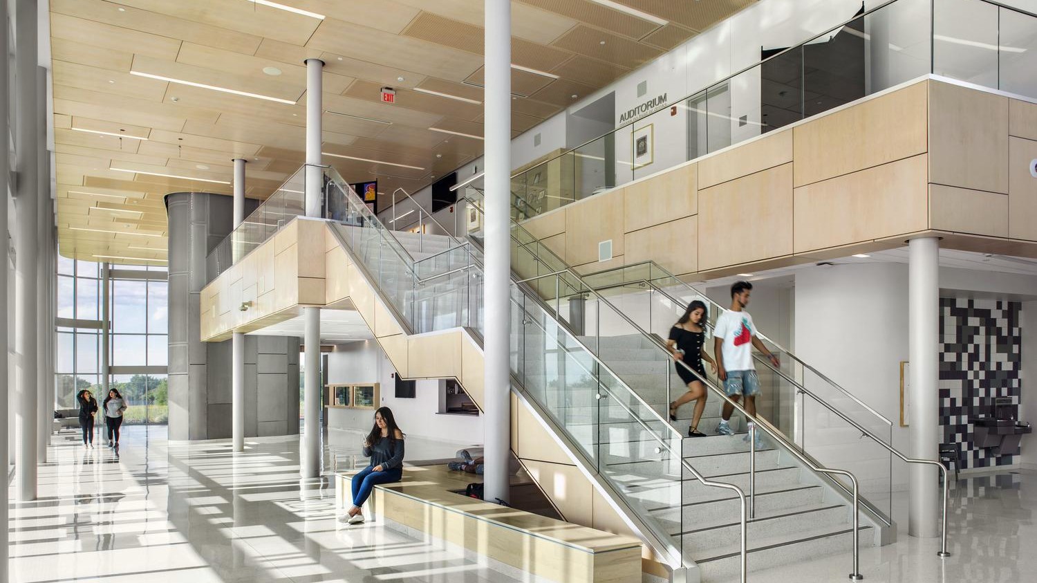 Cedar Ridge High School Auditorium Bartlett Cocke