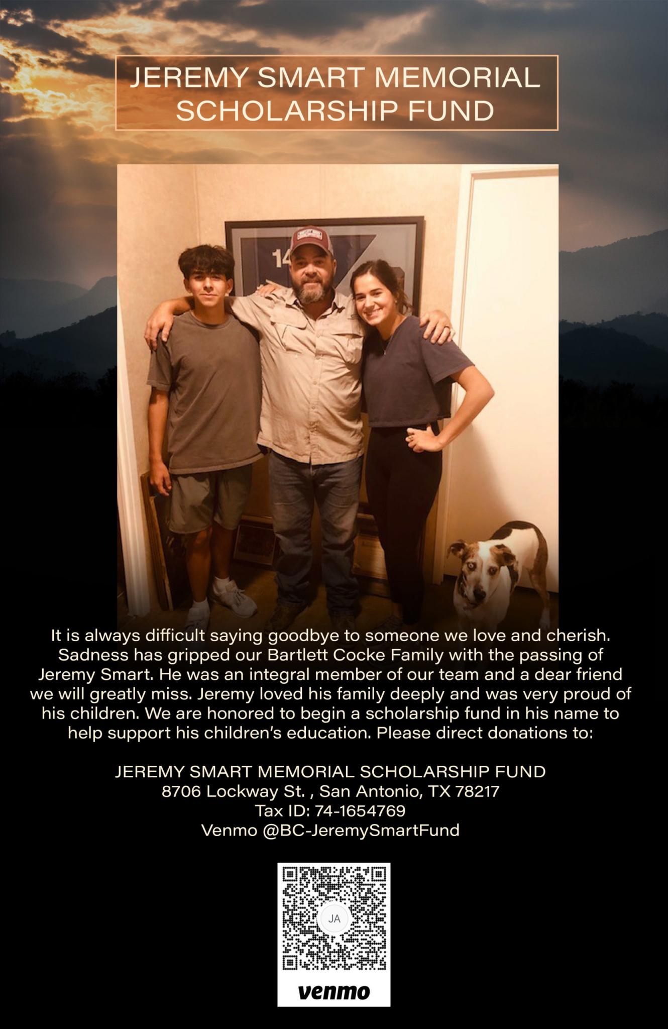 Jeremy Smart Memorial Scholarship Fund